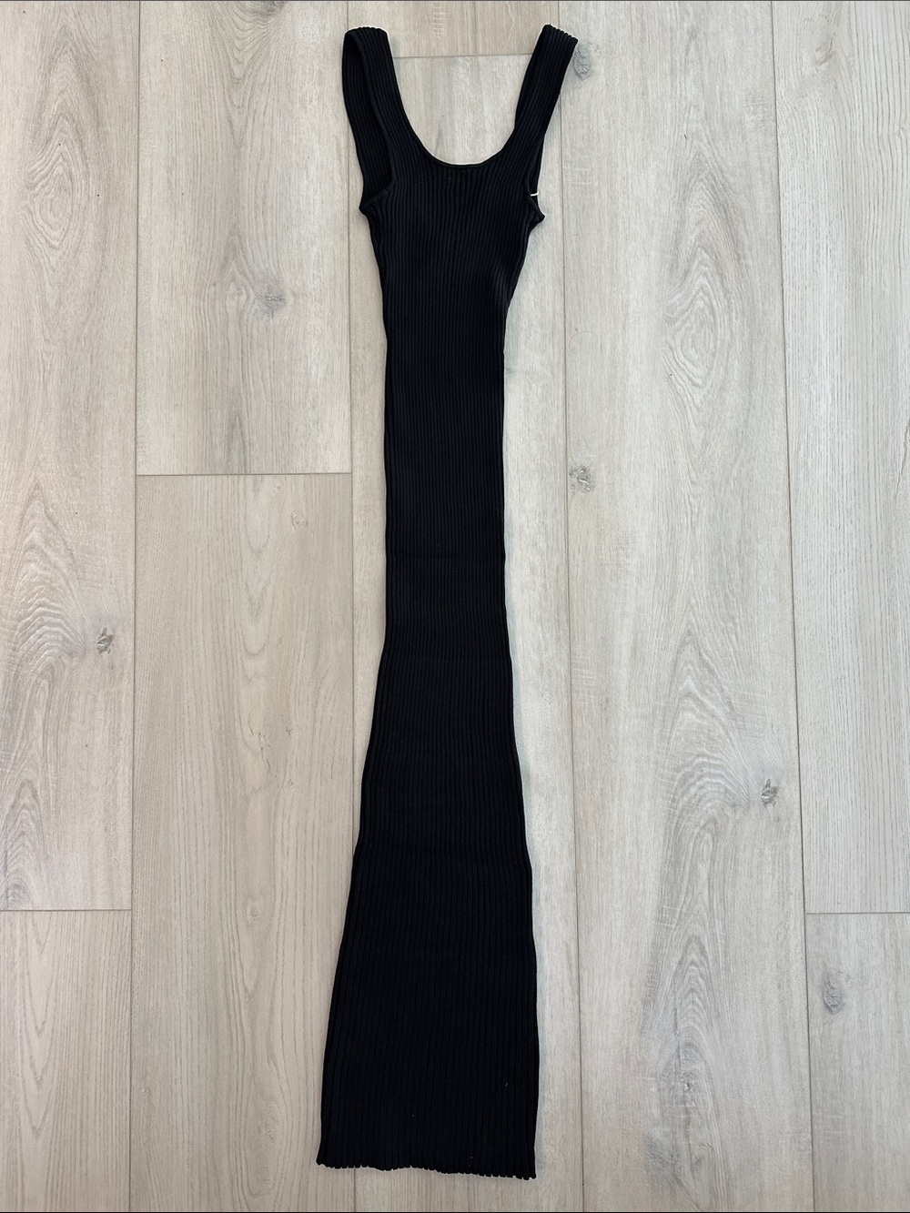 Tigerlily Vida Black Rib Knit Maxi Dress NWT XXS - XS